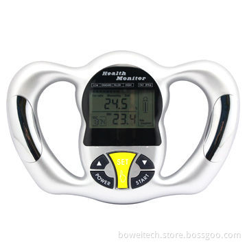 Mini Portable Handheld Body Fat Analyzer for Body Fat Measurement, LCD Display, Easy to Read